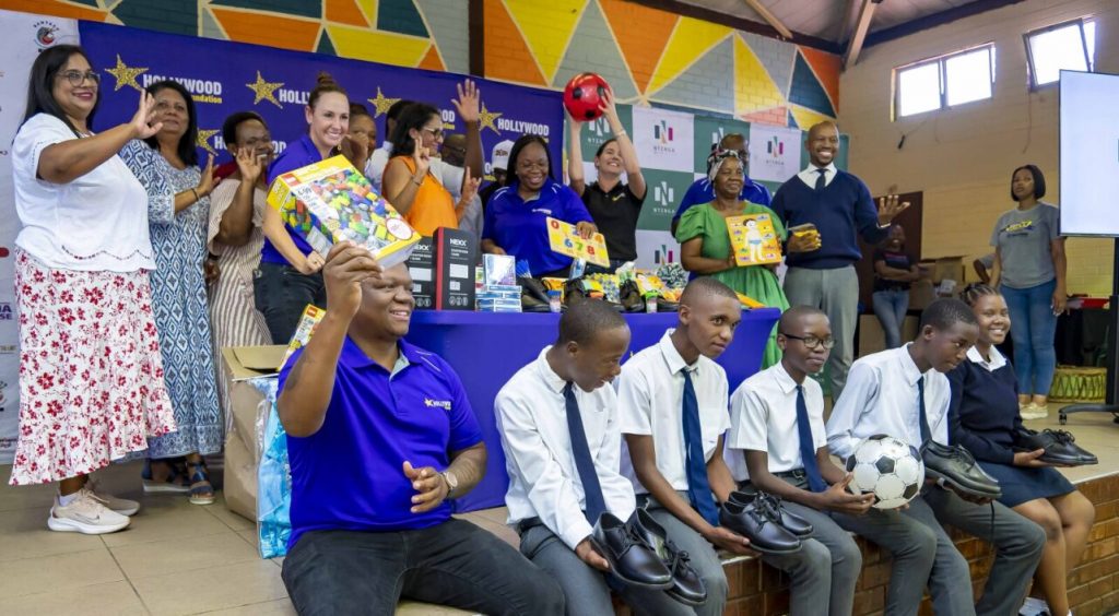hollywoodfoundation-Khulangolwazi handoverHollywood Foundation and Partners Deliver Hope and Change to Schools in KwaZulu-NatalHollywoodbets iBranch MASTER