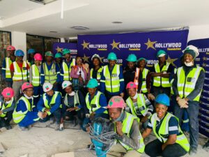 hollywoodfoundation-3. Workers from Sebenzile Demolitions and Projects Pty LtdEnterprise and Supplier Development (ESD) assistance for #EmpoweringHER recipientHollywoodbets iBranch MASTER