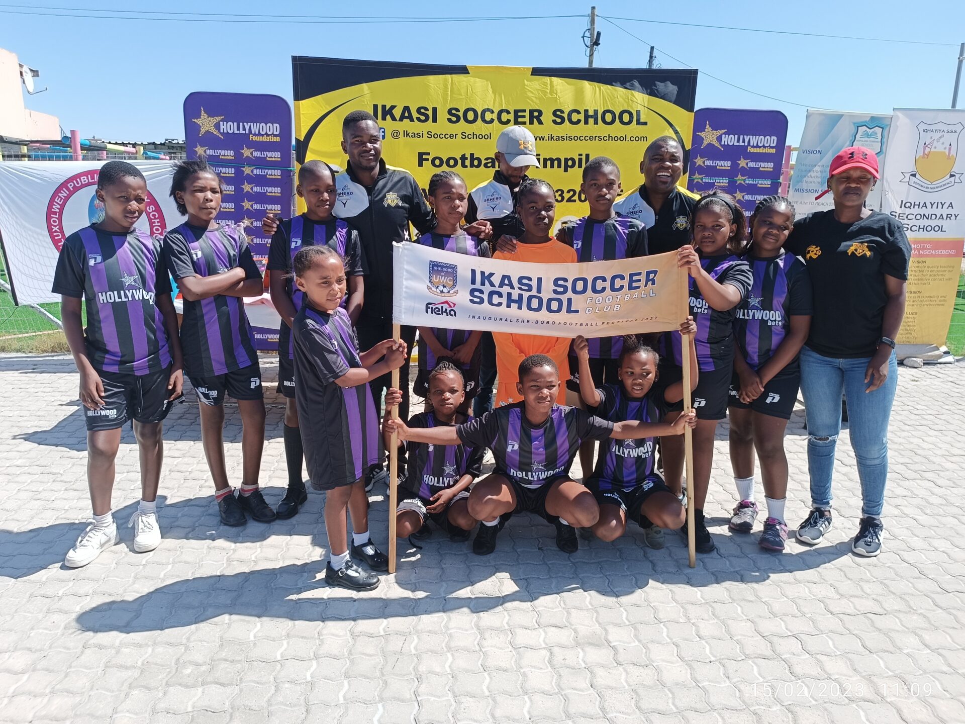 Soccer Sponsorship for Ikasi School FC Hollywood Foundation