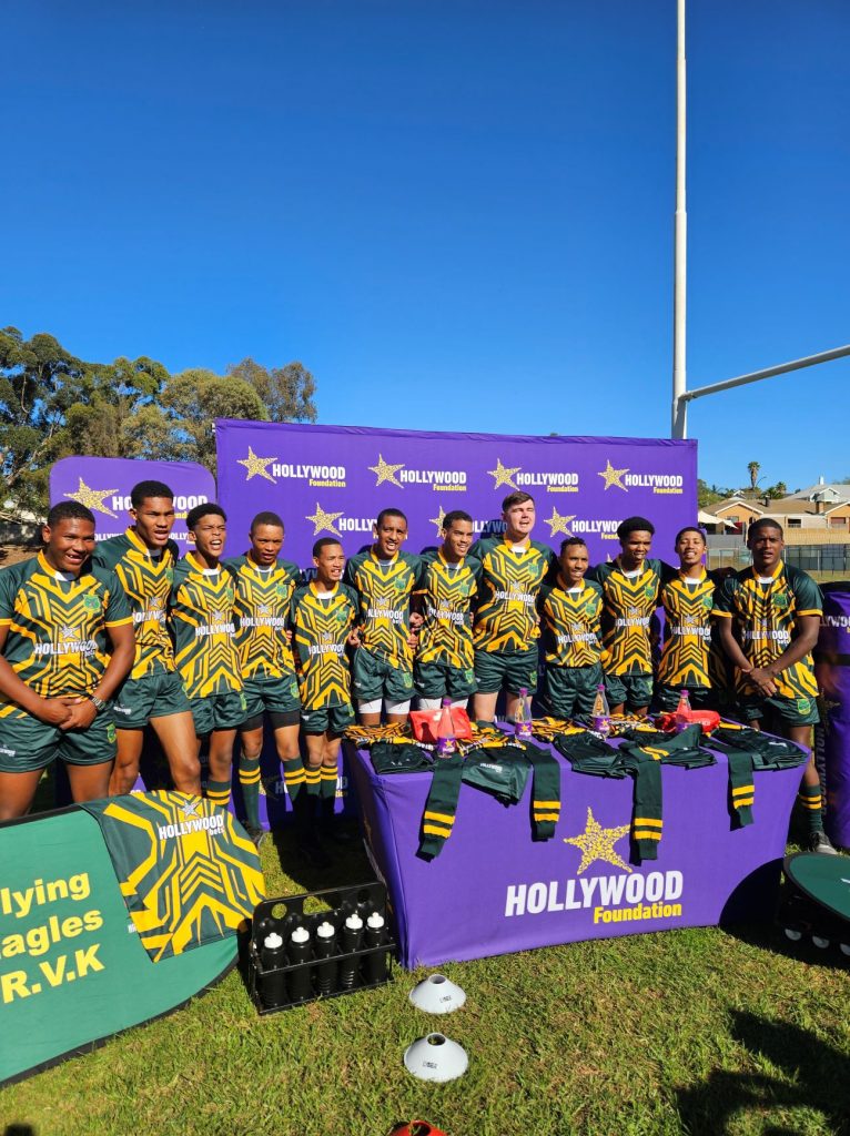 hollywoodfoundation-Flying Eagles FCHollywood Foundation Uplifts Western Cape Rugby Clubs through Dedicated CSI ProgrammeHollywoodbets iBranch MASTER
