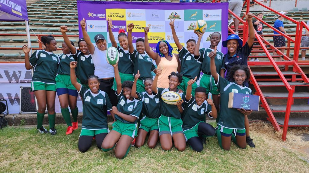 hollywoodfoundation-HFIW Tshwana girls champions 1Hollywood Foundation iQhawe Week returns with thrilling rugby action for U15 starsHollywoodbets iBranch MASTER