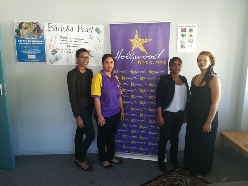 Hollywoodbets Paarl chose to continue their support of Badisa Paarl