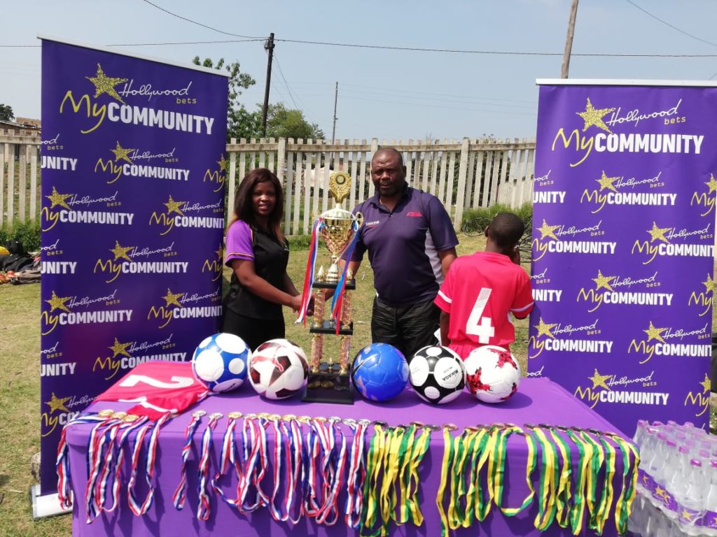 Shakaskraal SA Primary School organisation of choice for Hollywoodbets Stanger