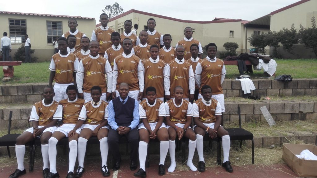 New kit for Inhlakanipho rugby team courtesy of a donation from Hollywoodbets