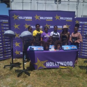 hollywoodfoundation-Hope Africa Collective 2Hope Africa Collective receives salon equipment from the Hollywood Foundations’ Corporate Social Investment (CSI) initiative.Hollywoodbets iBranch MASTER