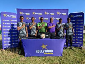 hollywoodfoundation-Img 20240614 Wa0018Hollywood Foundation Empowers Kommie Academy FC with Corporate Social Investment (CSI) ContributionCorporate Social Investment Programme