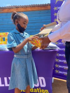 hollywoodfoundation-MicrosoftTeams-image-6-4-scaledSuccess Katlego Academy gets assistance from Carol Tshabalala with Back to School.2021/22 Handovers
