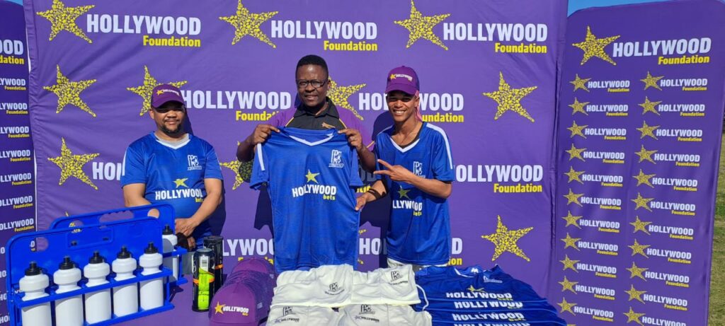 hollywoodfoundation-Mustangs CC Receives Sports Kit and EquipmentCorporate Social Development investment into the Mustangs CCCorporate Social Investment Programme
