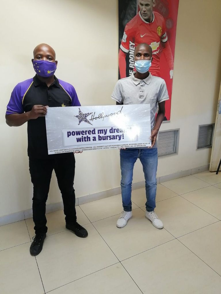 Bursary recipient, Njabulo Mthembu