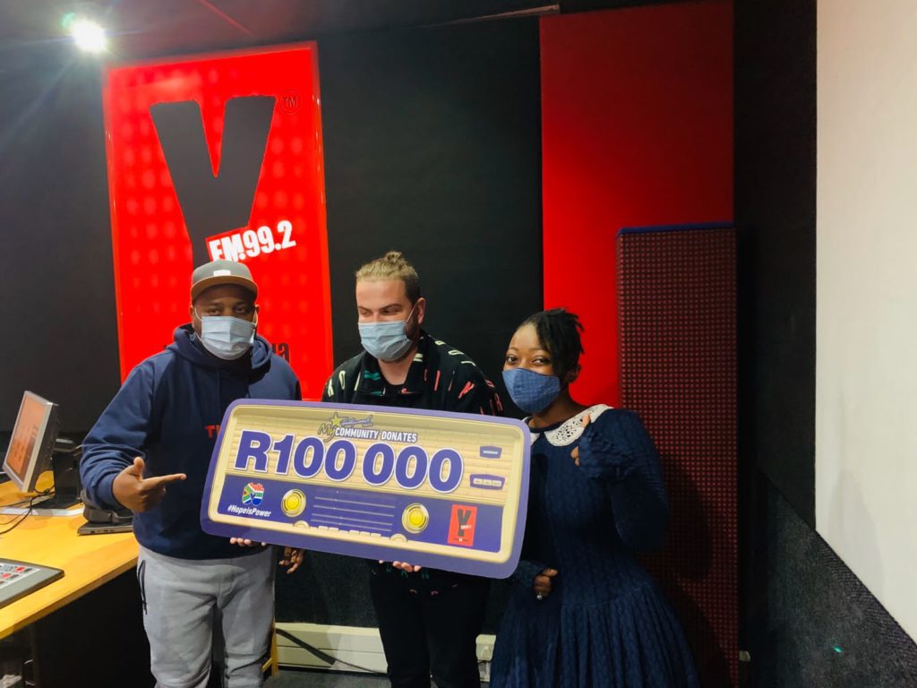 YFM receives R100 000 from Hollywoodbets to assist SMME'S