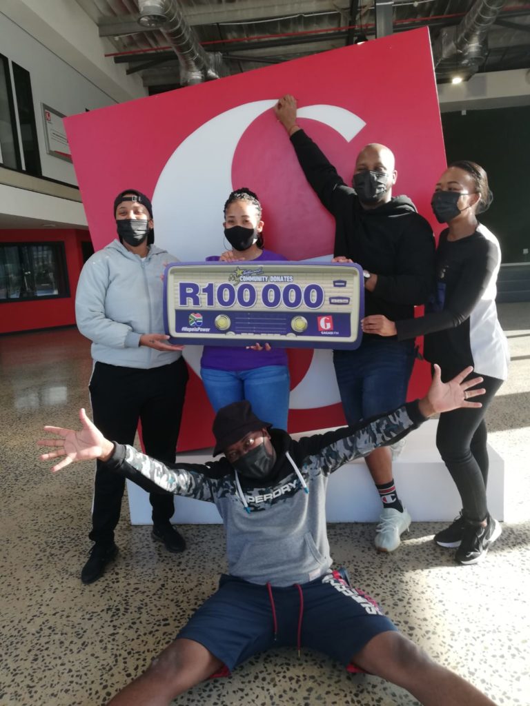 Gagasi FM receives R100 000 from Hollywoodbets HopeIsPower campaign