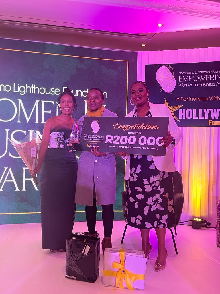 hollywoodfoundation-PHOTO 2022 08 31 16 07Hollywood Foundation and Lighthouse Foundation announce winners of the #EmpoweringHER Women in Business AwardsHollywoodbets iBranch MASTER
