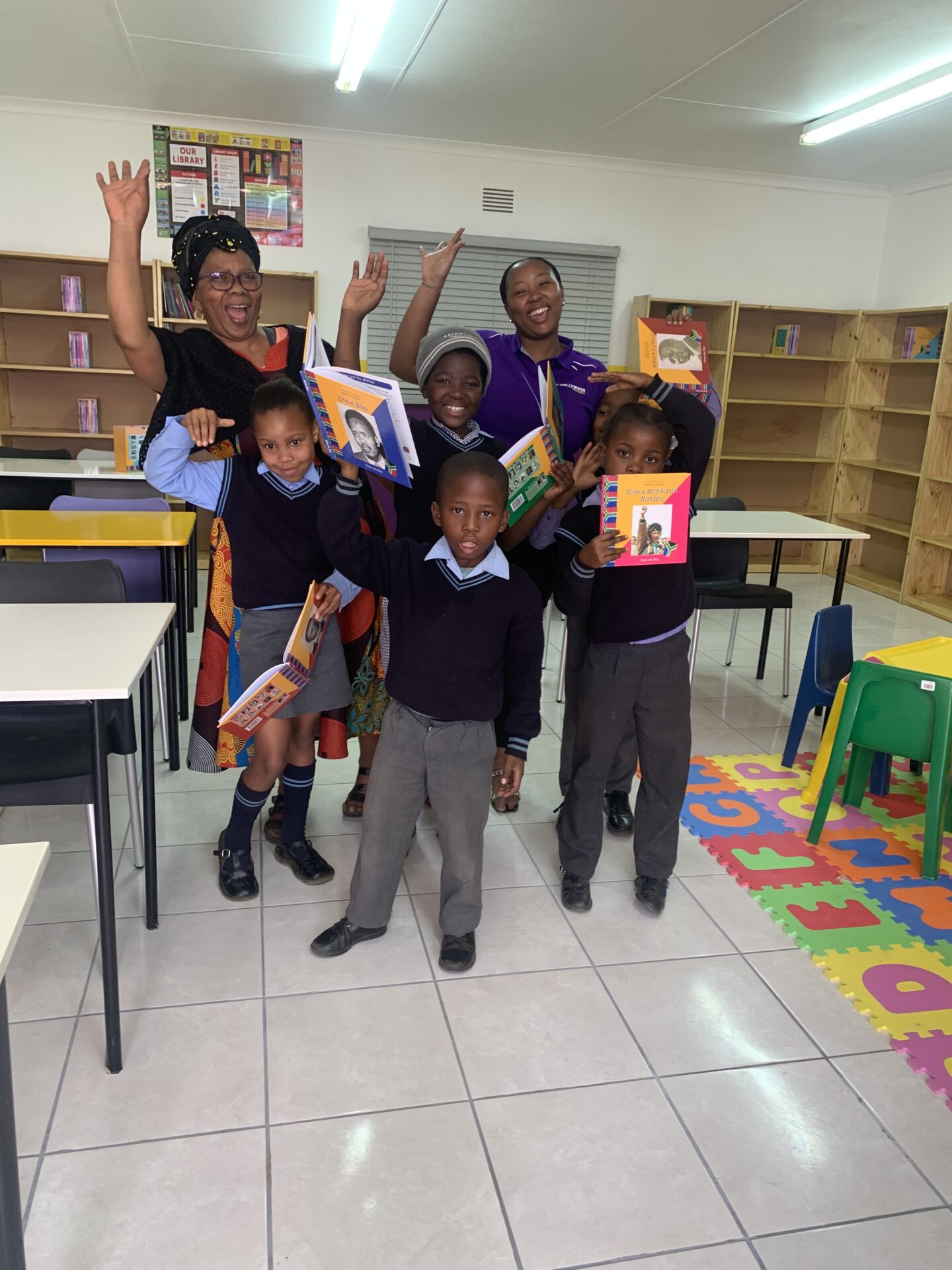 Hollywood Foundation supports Ratasetjhaba Primary Farm School