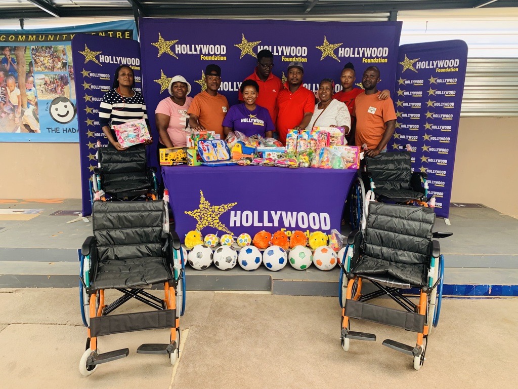 hollywoodfoundation-Refihlile Disability CareCorporate Social Investment (CSI) initiative give hope to people with disabilitiesHollywoodbets iBranch MASTER