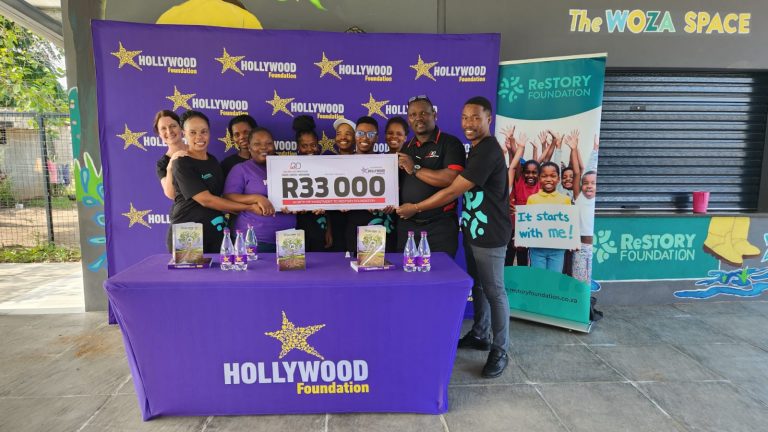 hollywoodfoundation-Restory Foundation Team along with contribution from the Hollywood Foundation Racing Distribution TeamThe Hollywood Foundation Touches the Heart of Bhambayi through their Corporate Social Investment (CSI)Corporate Social Investment Programme