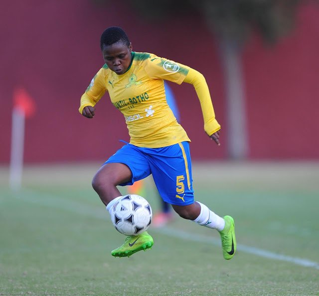 Rhoda Mulaudzi in action for Sundowns