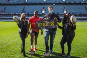 Sharks received R50K pledge donation