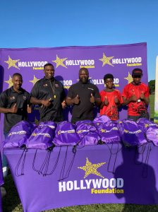 hollywoodfoundation-Siripat handoverHollywood Foundation’s Corporate Social Investment (CSI) Programme: Empowering Grassroots Sports in KwaZulu-NatalCorporate Social Investment Programme