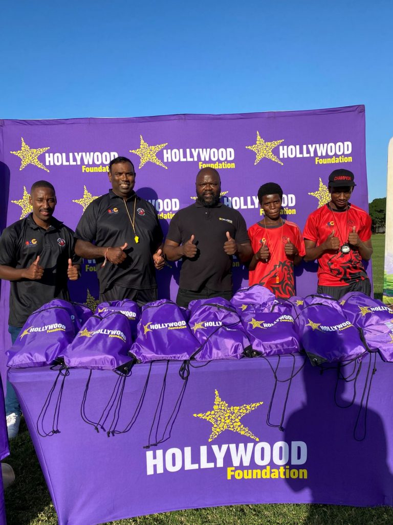 hollywoodfoundation-Siripat handoverHollywood Foundation’s Corporate Social Investment (CSI) Programme: Empowering Grassroots Sports in KwaZulu-NatalHollywoodbets iBranch MASTER