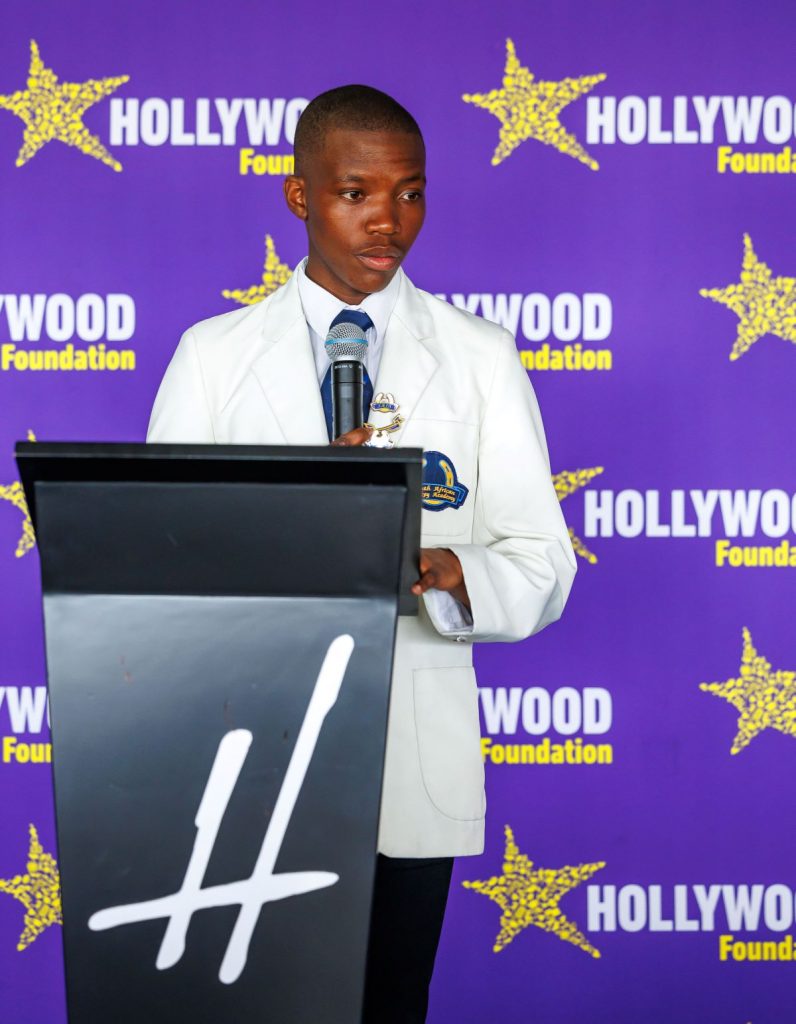 hollywoodfoundation-Student 2Hollywoodbets Strengthens Horse Racing Industry with Facility Upgrades and Bursaries at SAJAHollywoodbets iBranch MASTER