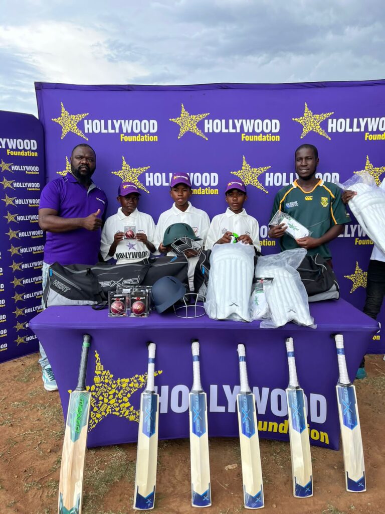 hollywoodfoundation-Tafelkop Cricket Development 1Tafelkop Cricket Development receives cricket sponsorship boostCricket Sponsorship