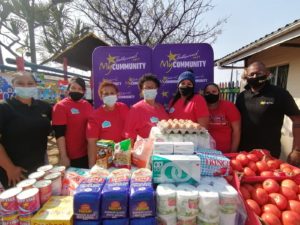 Thabitha Community Care Services Table of donations