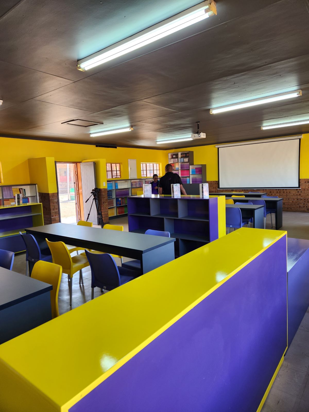 Refurbished Libraries Handover In Mpumalanga Hollywood Foundation