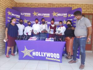 hollywoodfoundation-WhatsApp-Image-2022-02-17-at-12.38.05-PM-1Assisting Motshwarakgole Intermediate School with Back to School items.2021/22 Handovers