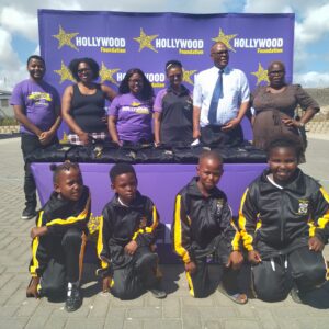 hollywoodfoundation-WhatsApp-Image-2022-03-01-at-2.57.41-PM-2Middelpos Primary School gets assistance through the Back to School campaign.2021/22 Handovers