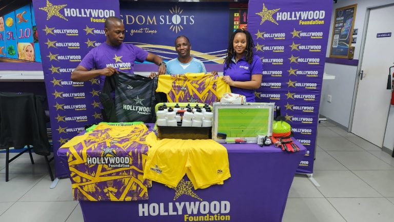 hollywoodfoundation-Gakaxy1TJ Galaxy FC Scores Big through Hollywood Foundation’s Corporate Social Investment Initiative (CSI) ContributionHollywoodbets iBranch MASTER